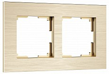 Рамка на 2 поста Werkel AluMax шампань W0023511 250_100_Array