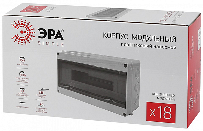 Электрический щиток навесной Эра  KMPN18_IP65 400_400_2872041