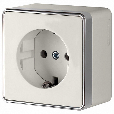 Розетка с заземлением Werkel Gallant (слоновая кость) W5071003 400_400_2129536