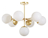 Люстра на штанге Imperiumloft Copper Light Chandelier 40.1492 100_100_2423145