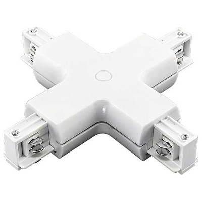 Соединитель с токопроводом X-образный для треков Lightstar Barra 504146 400_400_2120808
