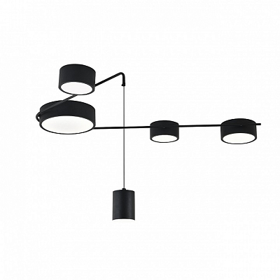 Потолочная люстра Indigo Modulo 14028/5С Black 400_400_1972041