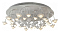 Потолочная люстра iLedex Darner C50068/16Y WH