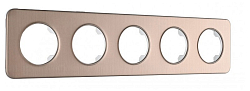 Рамка на 5 постов Arte Milano am-502.07 502.07-5.shampan 250_100_Array