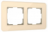 Рамка на 2 поста Werkel Elite (айвори, стекло) W0022443 100_100_2129993