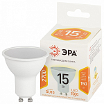 Лампа светодиодная Эра Стандарт GU10 15Вт 2700K LED MR16-15W-827-GU10 250_100_2474763