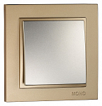 Выключатель одноклавишный без рамки Mono Electric Despina / Larissa 500-002125-100 250_100_2162332