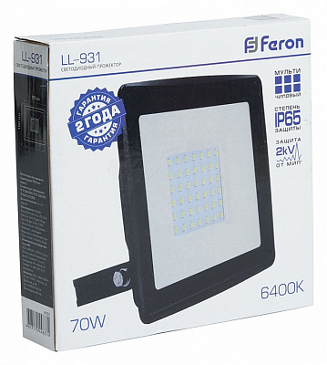 Настенно-потолочный прожектор Feron LL-931 41551 400_400_1744835