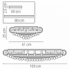Накладной светильник Osgona Monile 704214 100_100_3155627