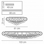 Накладной светильник Osgona Monile 704214 250_100_3155627