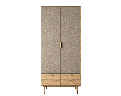 Шкаф двухстворчатый  с ящиками "Line" R26/beige 400_400_1930192