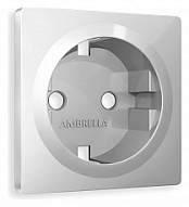 Накладка для розетки с заземлением Ambrella Volt ALFA AP4060 500_191_2306632