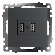 Розетка USB type A без рамки Stekker Катрин 49422 500_191_2301051