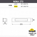 Встраиваемый светильник Fumagalli Nina 8C1.000.000.BYP1L 250_100_1805941