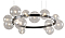 Подвесная люстра Kink Light Иона 07608-15A,19